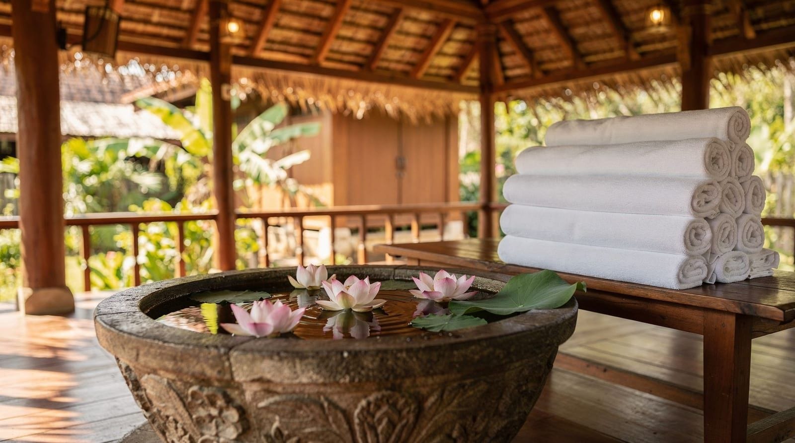 Wellness and spas — Traditional Khmer massage to recover after a day of temple-climbing